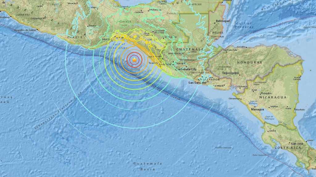 Earthquake in Mexico