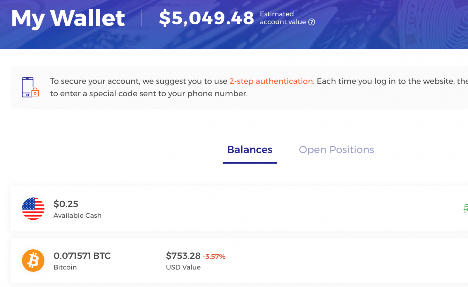 buy bitcoin and wallet