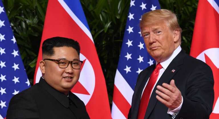 Kim Jong Un und Donald Trump